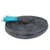 Aqua Joe 50 Ft x 5/8 In FiberJacket Ultra Flexible Non-Expanding Kink Free Garden Hose AJFJH50-58-PRO